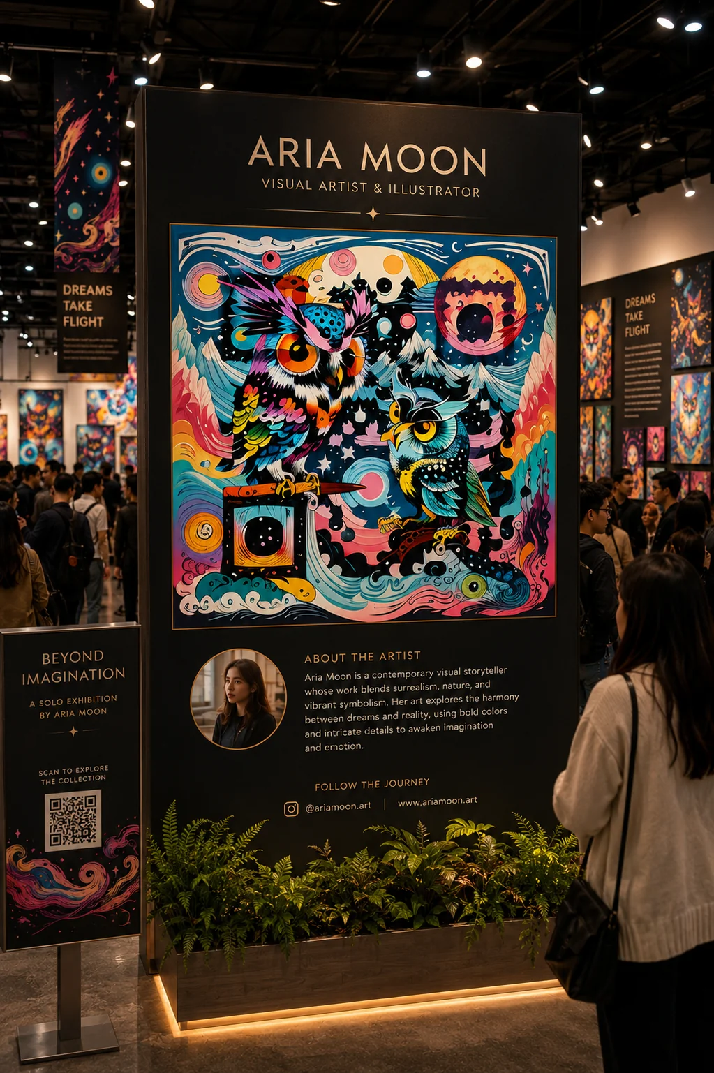 Creators QR code example