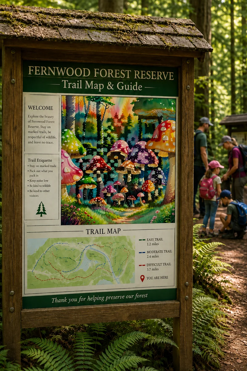Travel & Nature QR code example