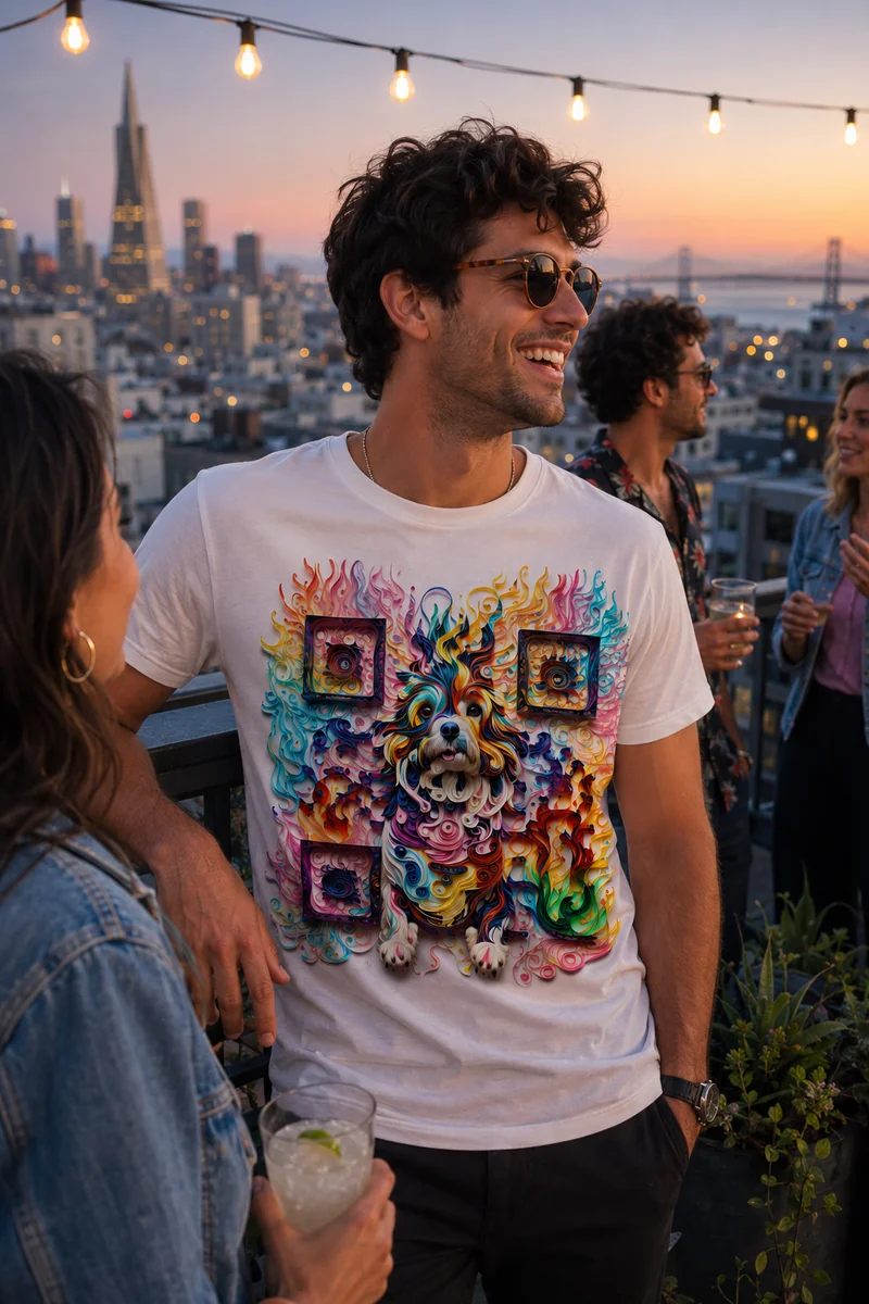 Apparel & Fashion QR code example