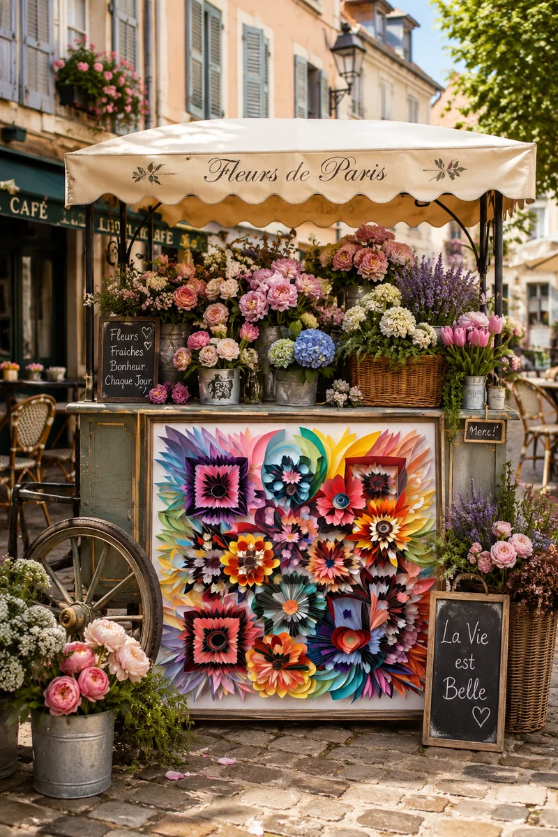 Retail & Vendors QR code example