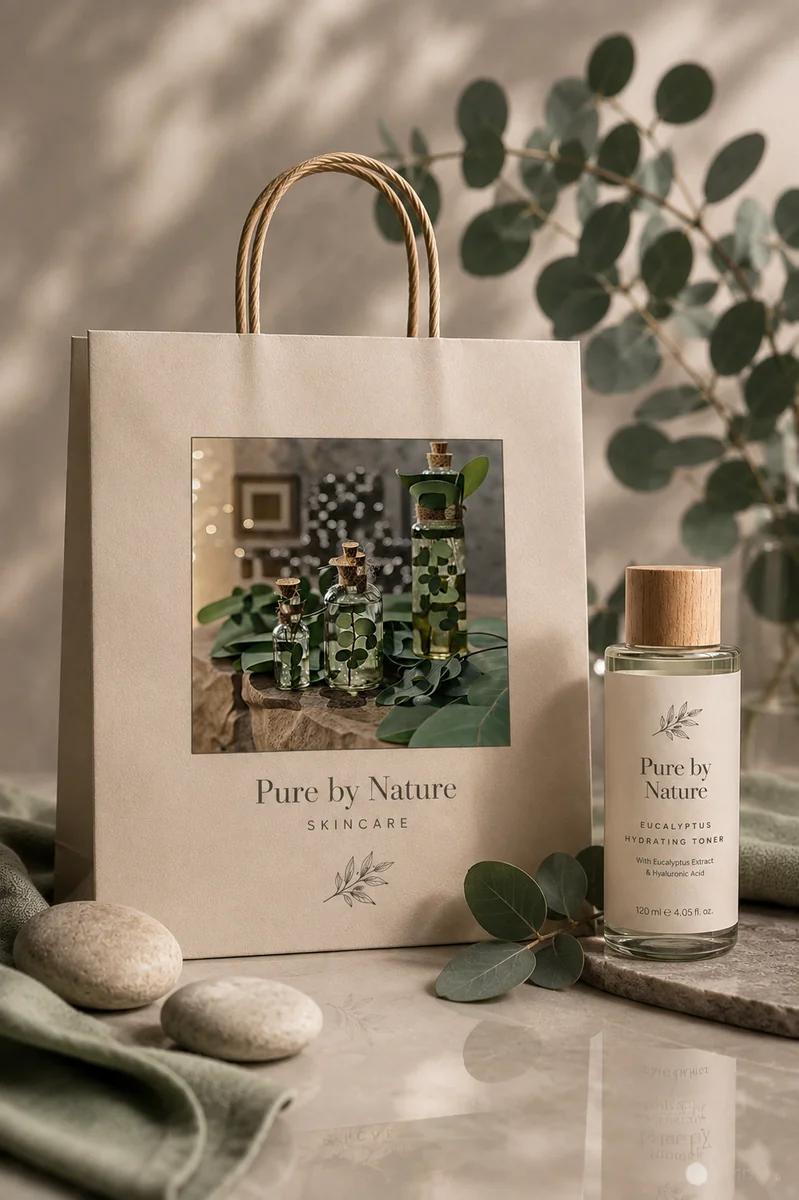 Product Advertising QR code example