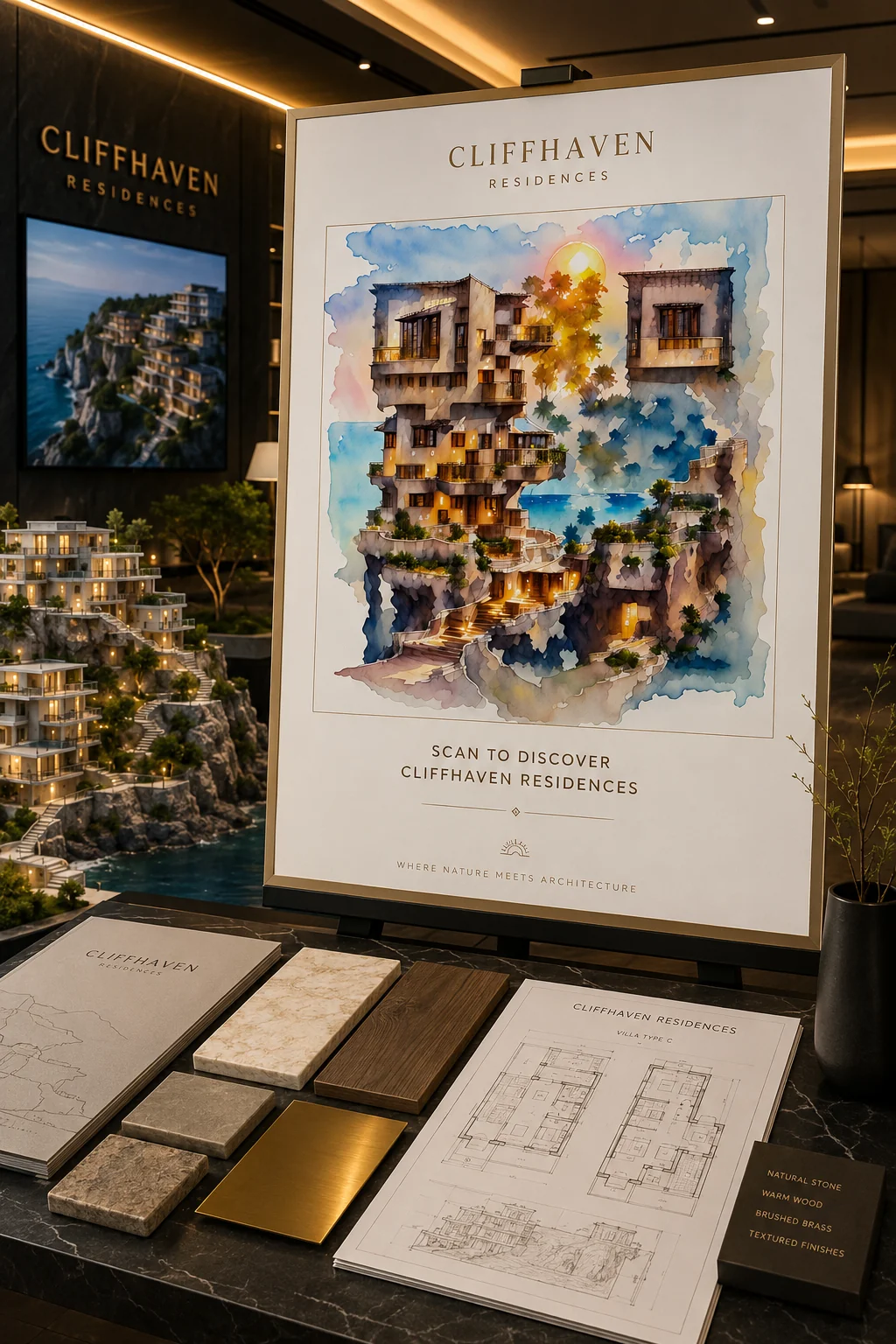Real Estate & Property QR code example
